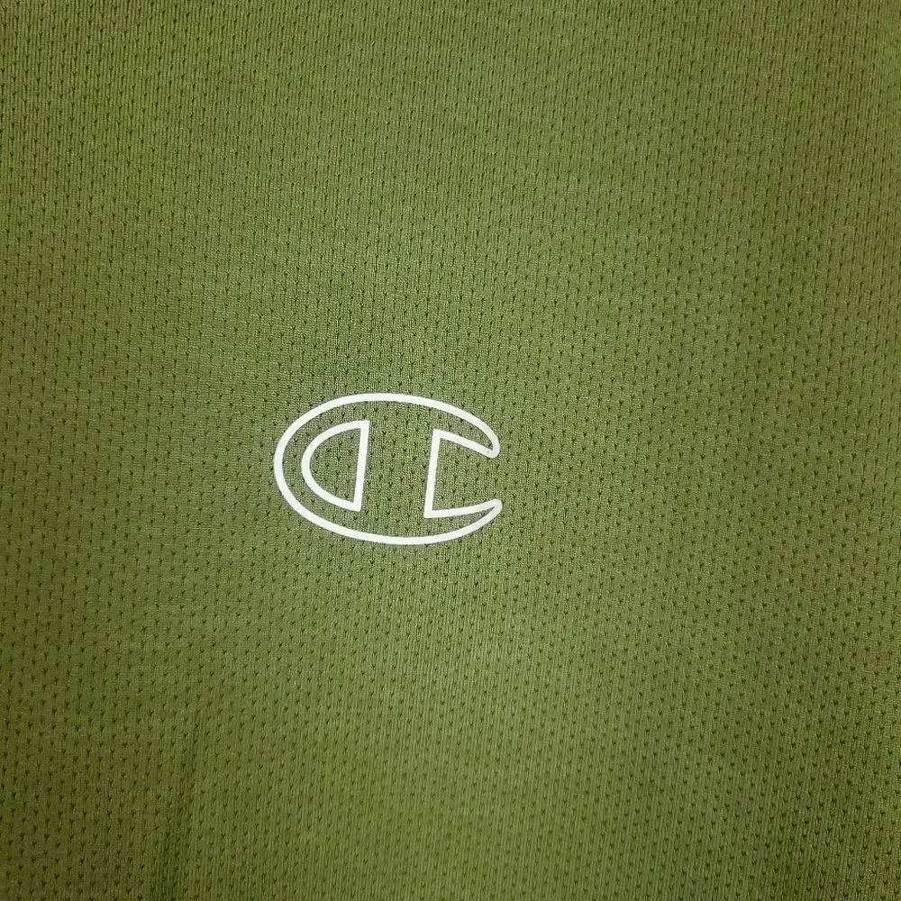 Champion Green Short Sleeve T-shirt Size 2XL - Picture 2 of 5